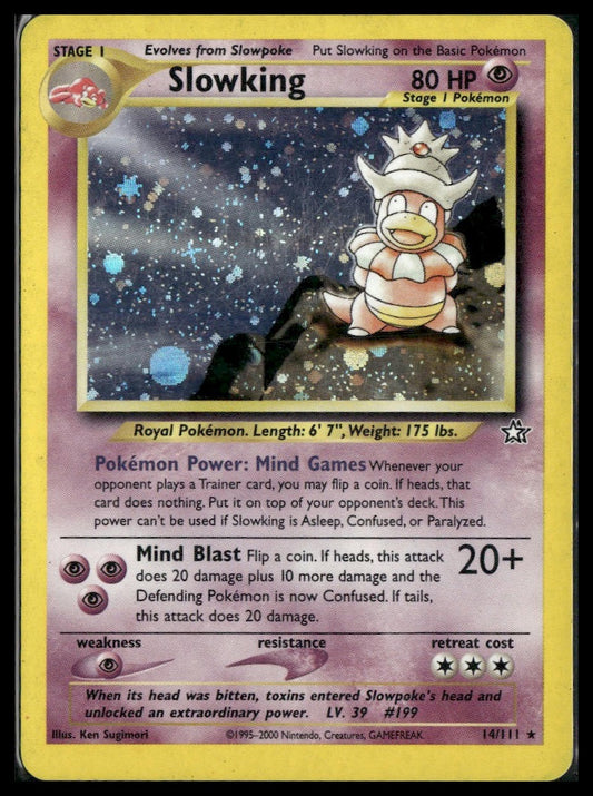 Slowking #014/111 Neo Genesis MP