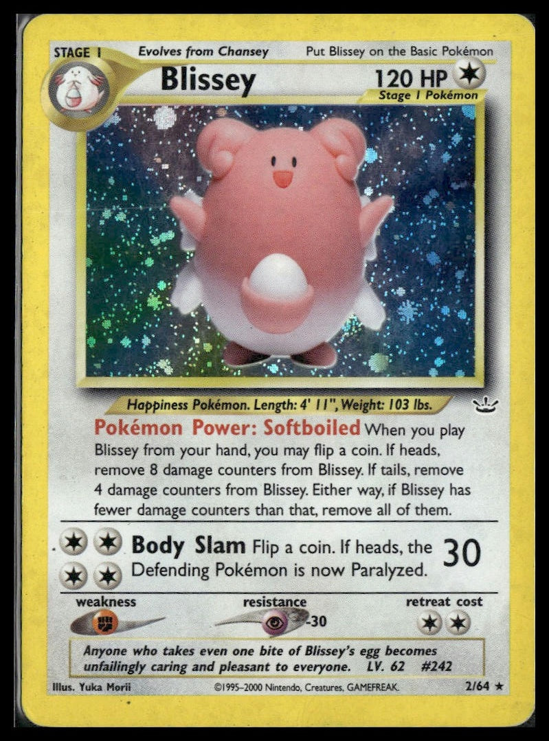 Blissey #02/64 Neo Revelation MP