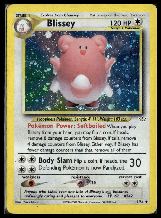Blissey #02/64 Neo Revelation MP