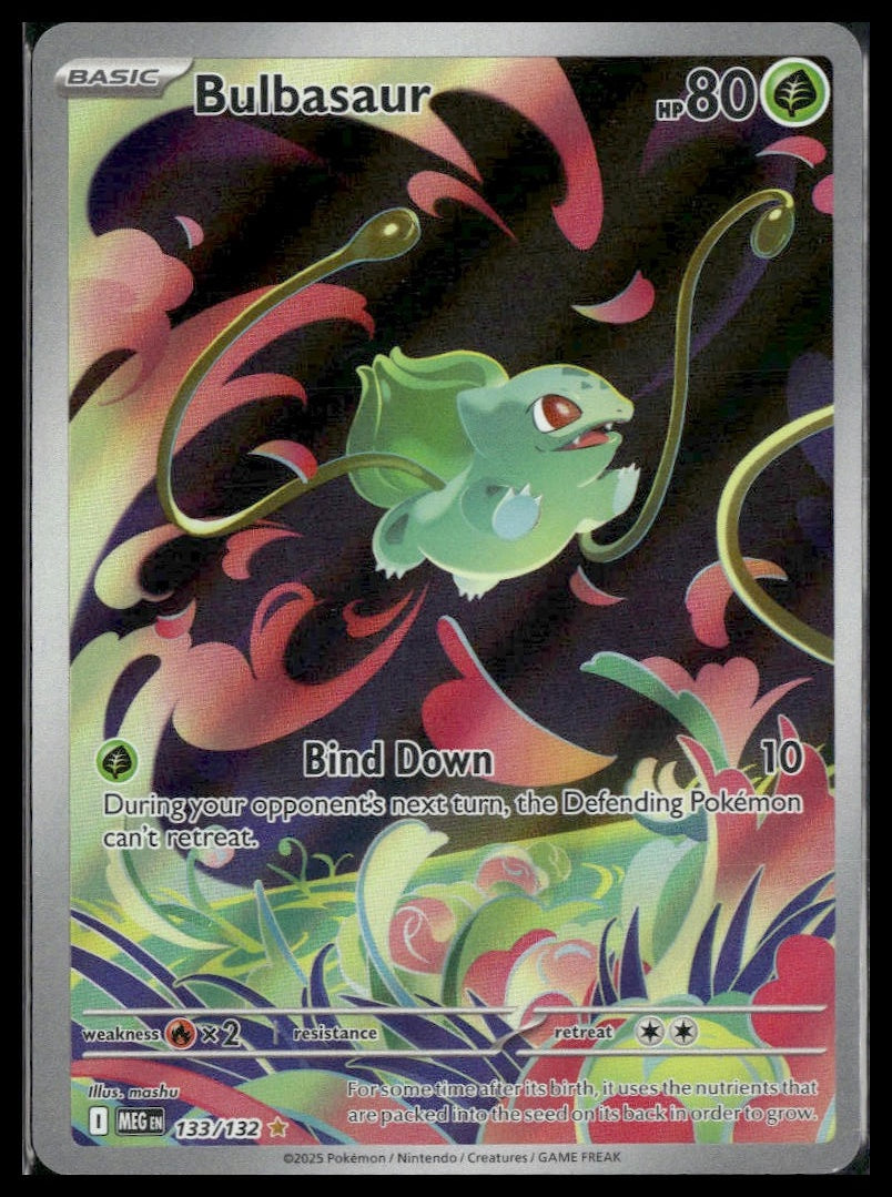 Bulbasaur #133/132 Mega Evolution NM