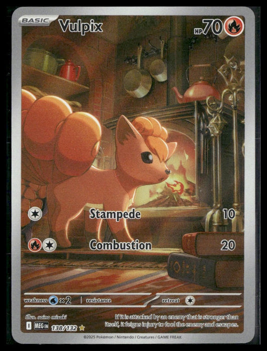 Vulpix #138/132 Mega Evolution VLP