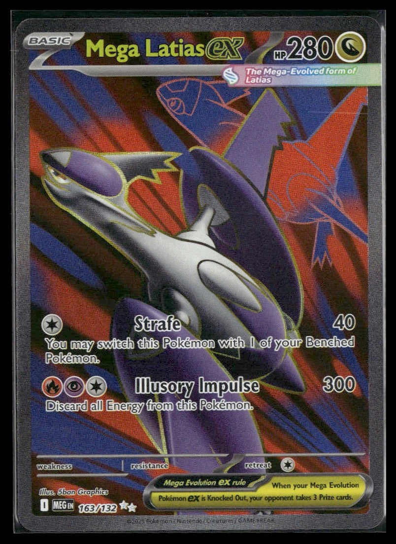 Mega Latias ex #163/132 Mega Evolution NM