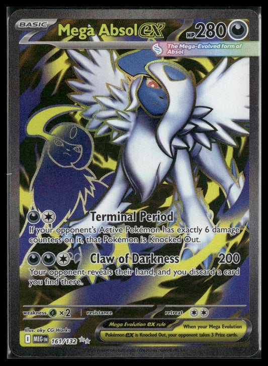 Mega Absol ex #161/132 Mega Evolution NM