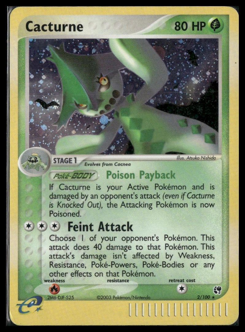 Cacturne #2/100 Sandstorm MP