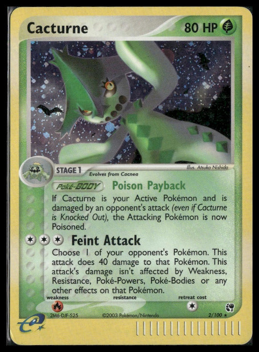 Cacturne #2/100 Sandstorm MP