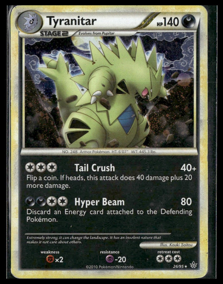 Tyranitar #26/95 Unleashed HP