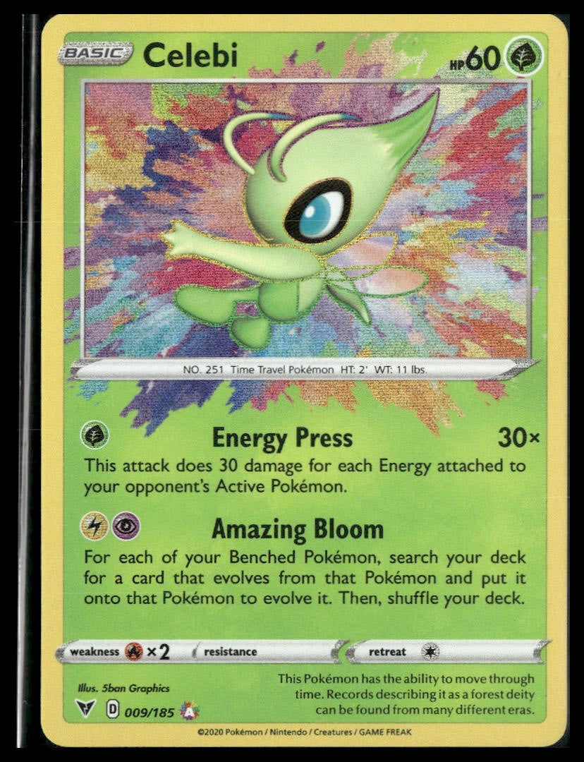 Celebi #009/185 Vivid Voltage NM
