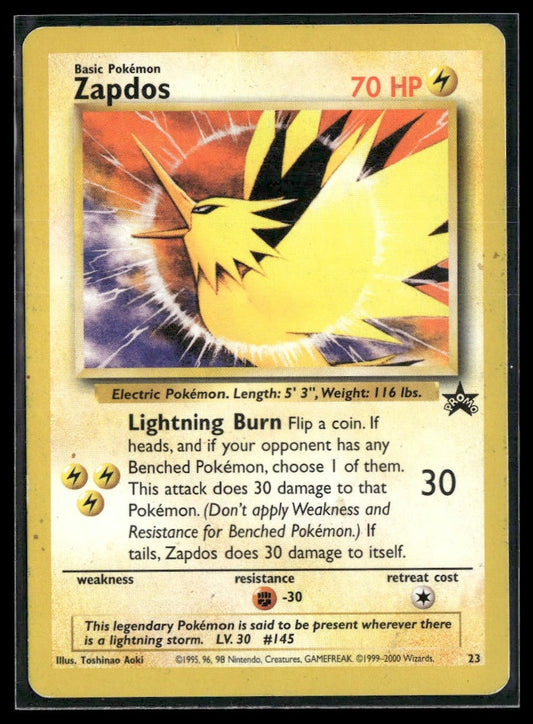 Zapdos #23/53 WoTC Promo MP