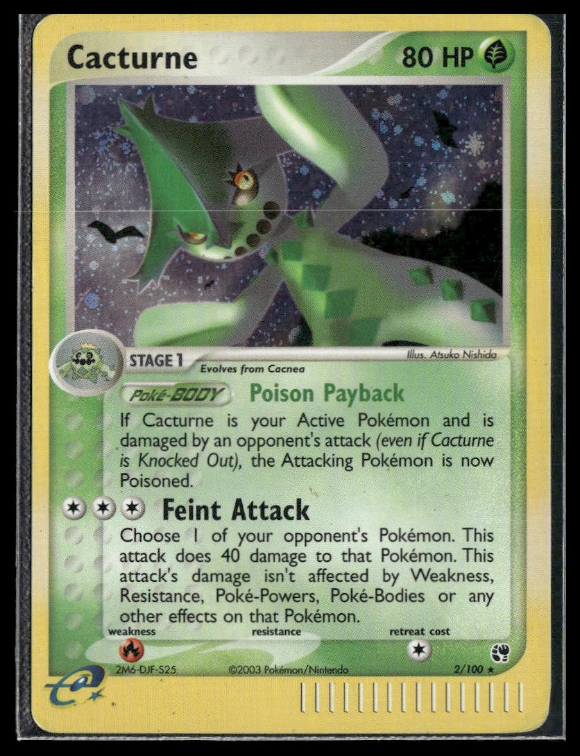 Cacturne #2/100 Sandstorm MP