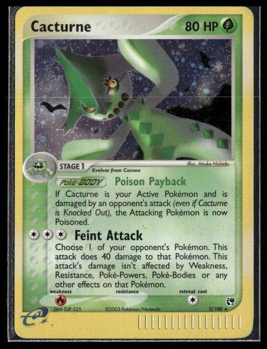 Cacturne #2/100 Sandstorm MP