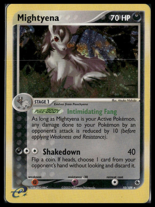Mightyena #10/109 Ruby and Sapphire MP