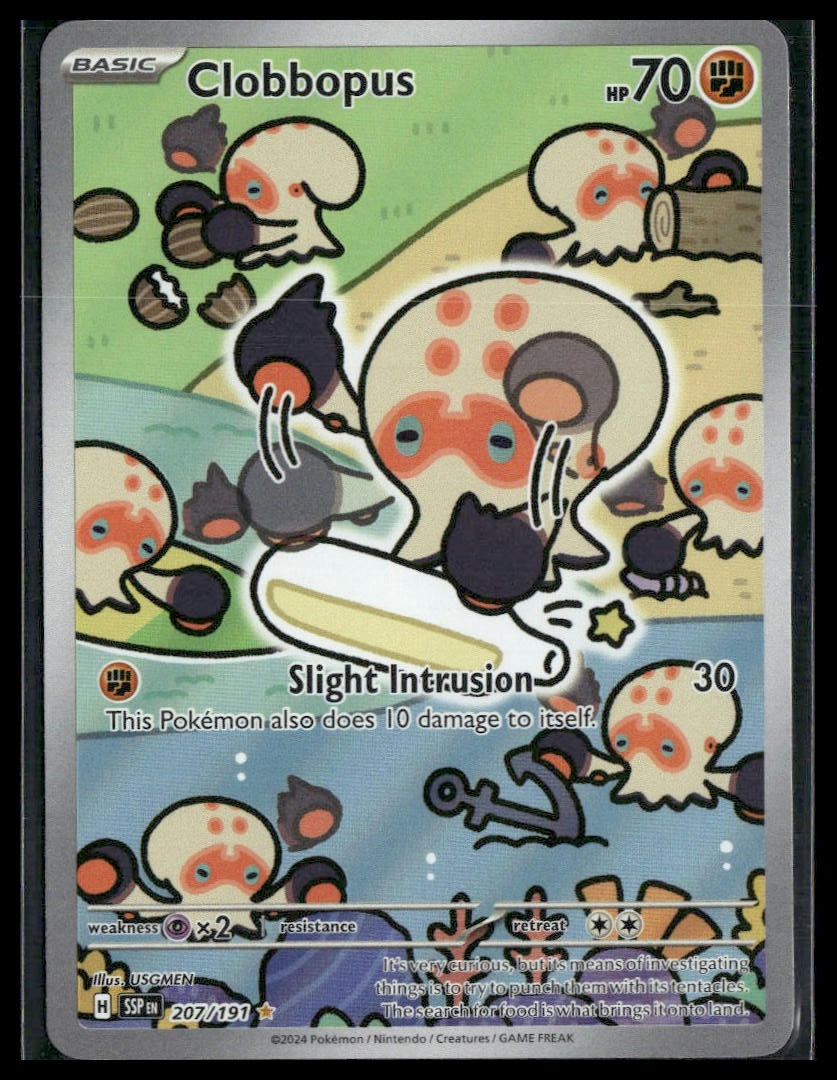 Clobbopus #207/191 Surging Sparks NM