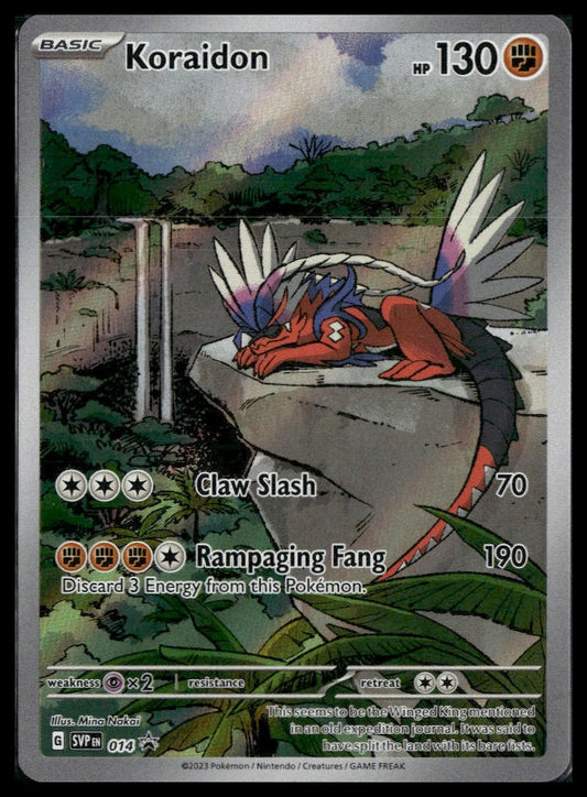 Koraidon #014 Scarlet & Violet Promo Cards NM