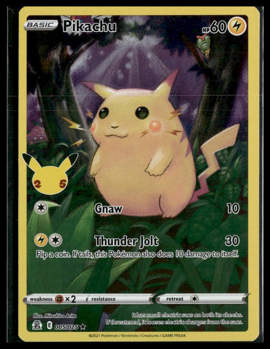 Pikachu #005/025 Celebrations VLP