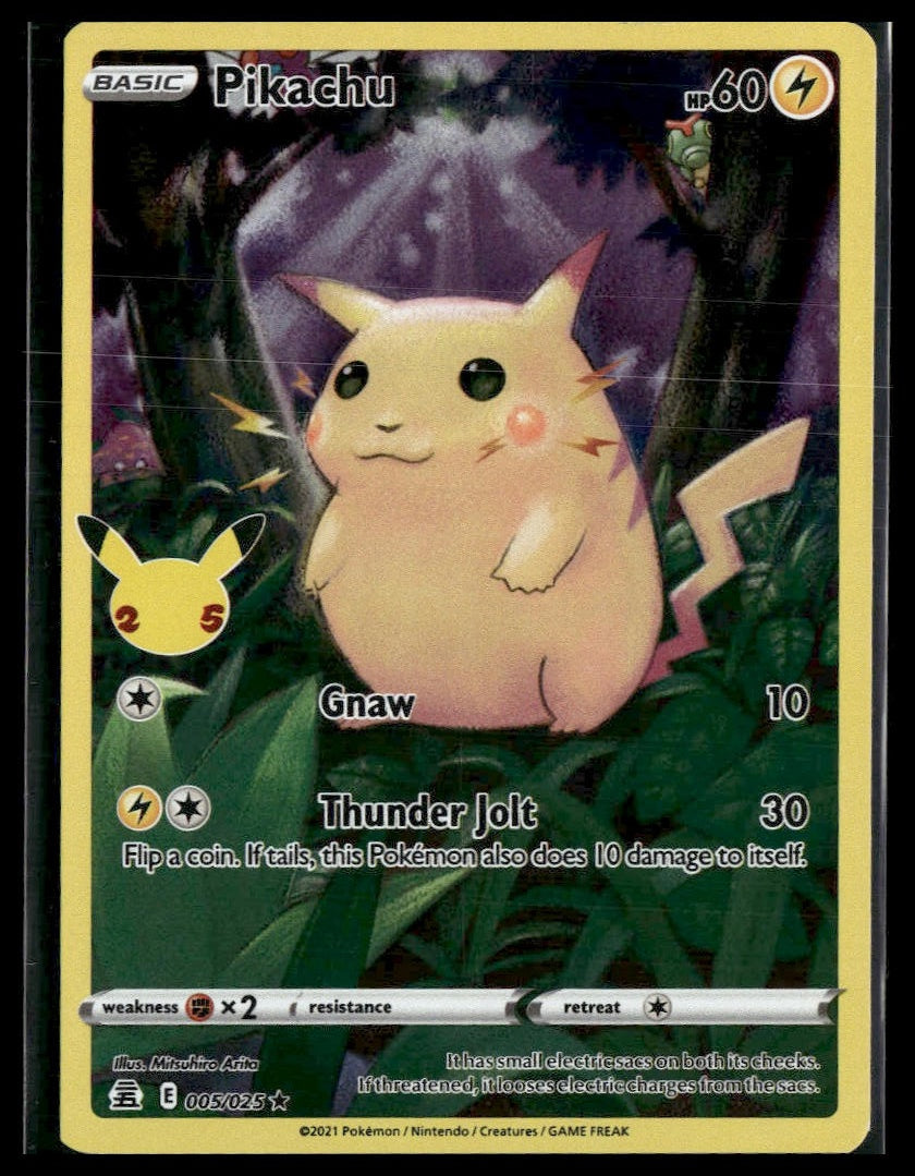 Pikachu #005/025 Celebrations LP
