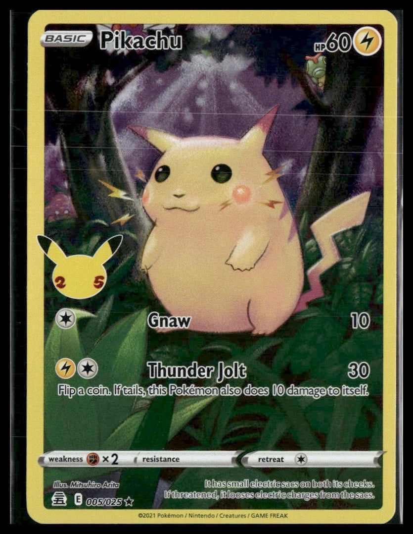 Pikachu #005/025 Celebrations VLP