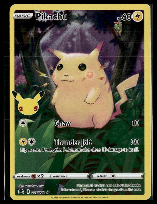 Pikachu #005/025 Celebrations VLP