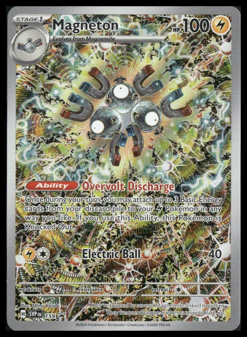 Magneton #159 Surging Sparks ETB Promo NM