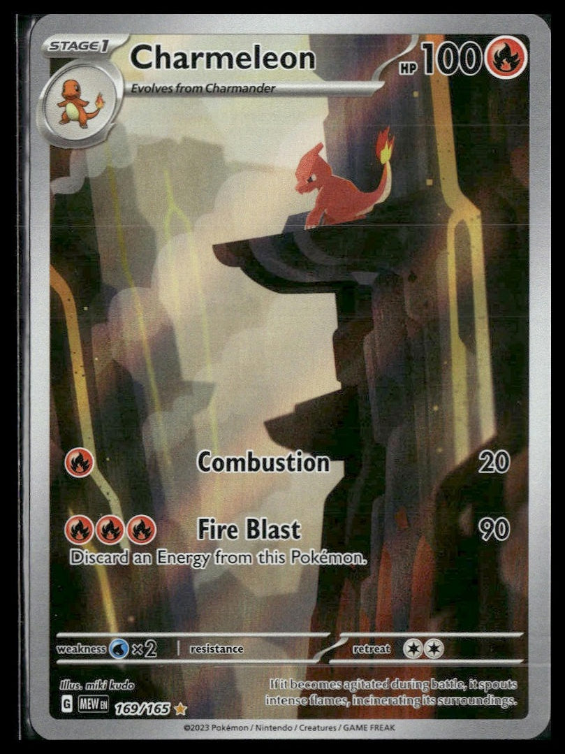 Charmeleon #169/165 Scarlet & Violet 151 NM