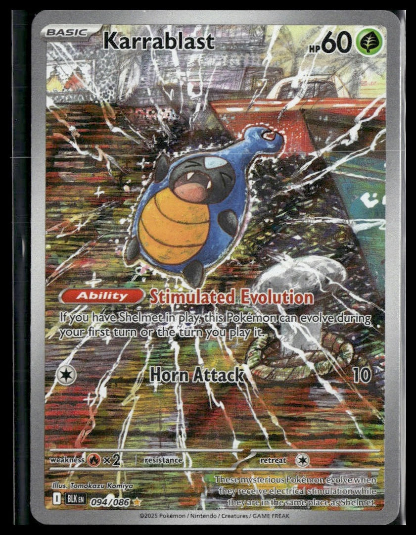 Karrablast #094/086 Black Bolt NM