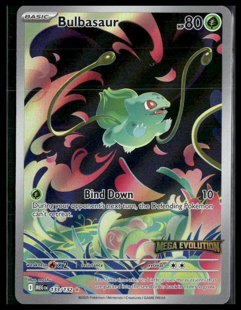 Bulbasaur #133/132 Mega Evolution NM