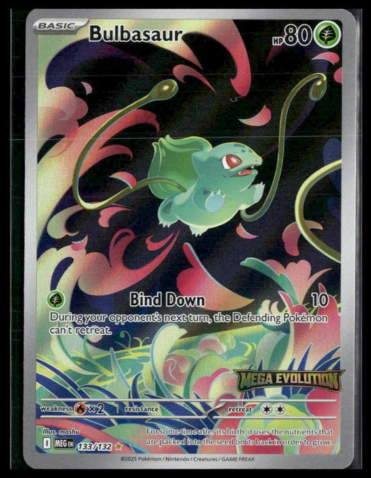 Bulbasaur #133/132 Mega Evolution NM