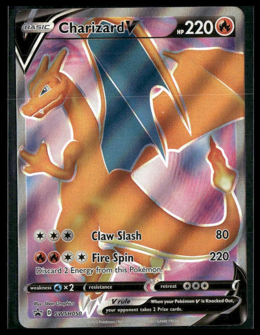 Charizard V #SWSH050 Sword & Shield Promo Cards NM