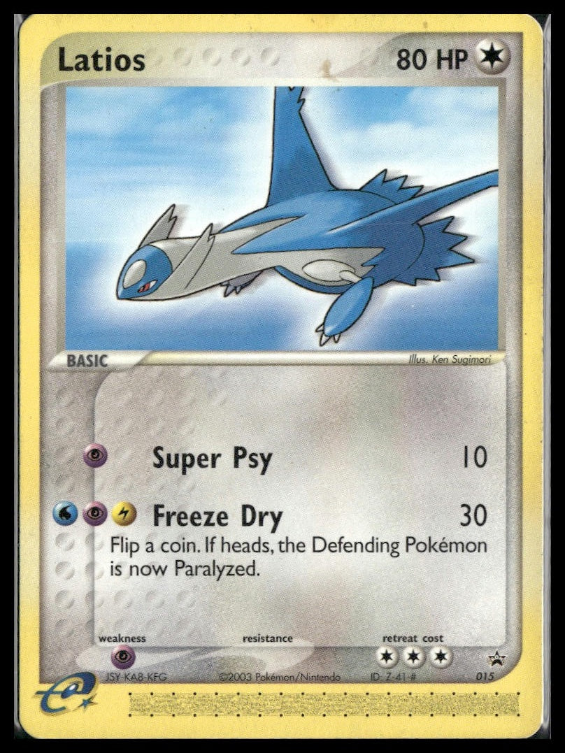 Latios #015 Nintendo Promos LP