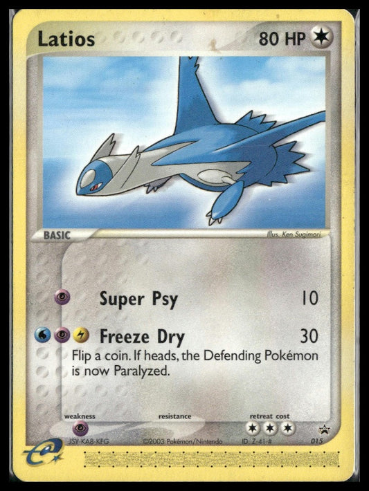 Latios #015 Nintendo Promos LP