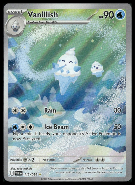 Vanillish #112/086 White Flare NM