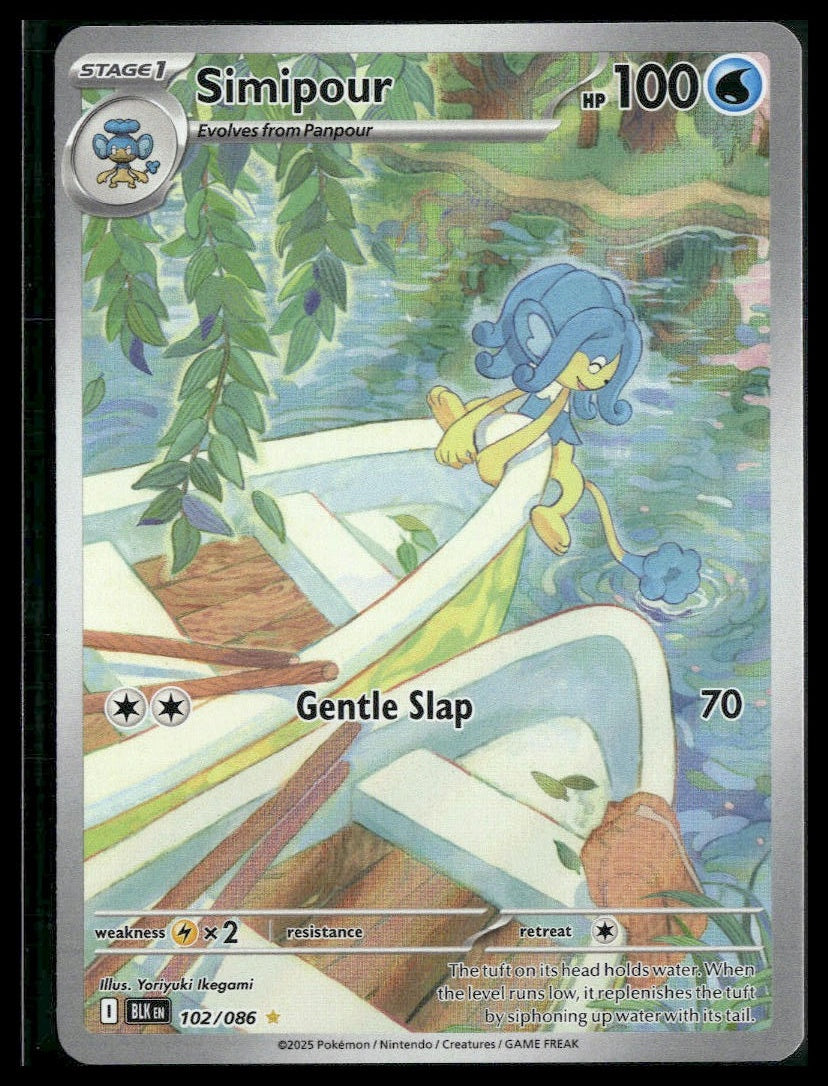 Simipour #102/086 Black Bolt NM