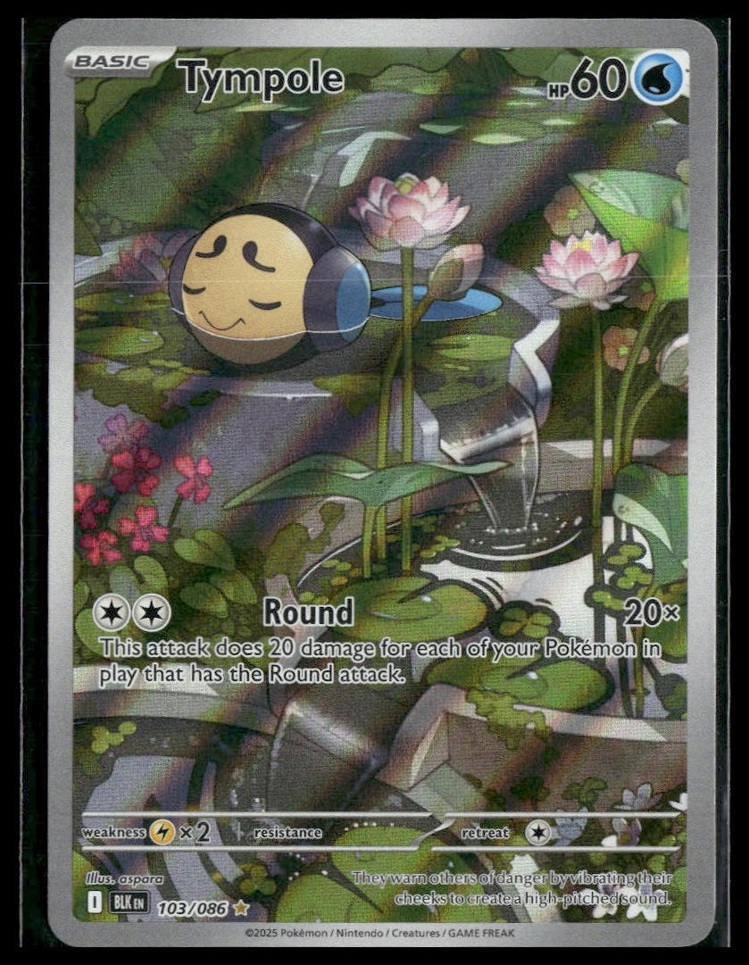 Tympole #103/086 Black Bolt NM