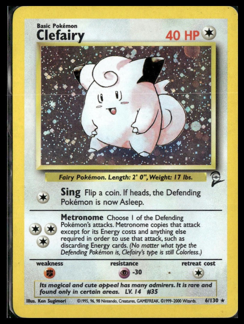 Clefairy #006/130 Base Set 2 LP