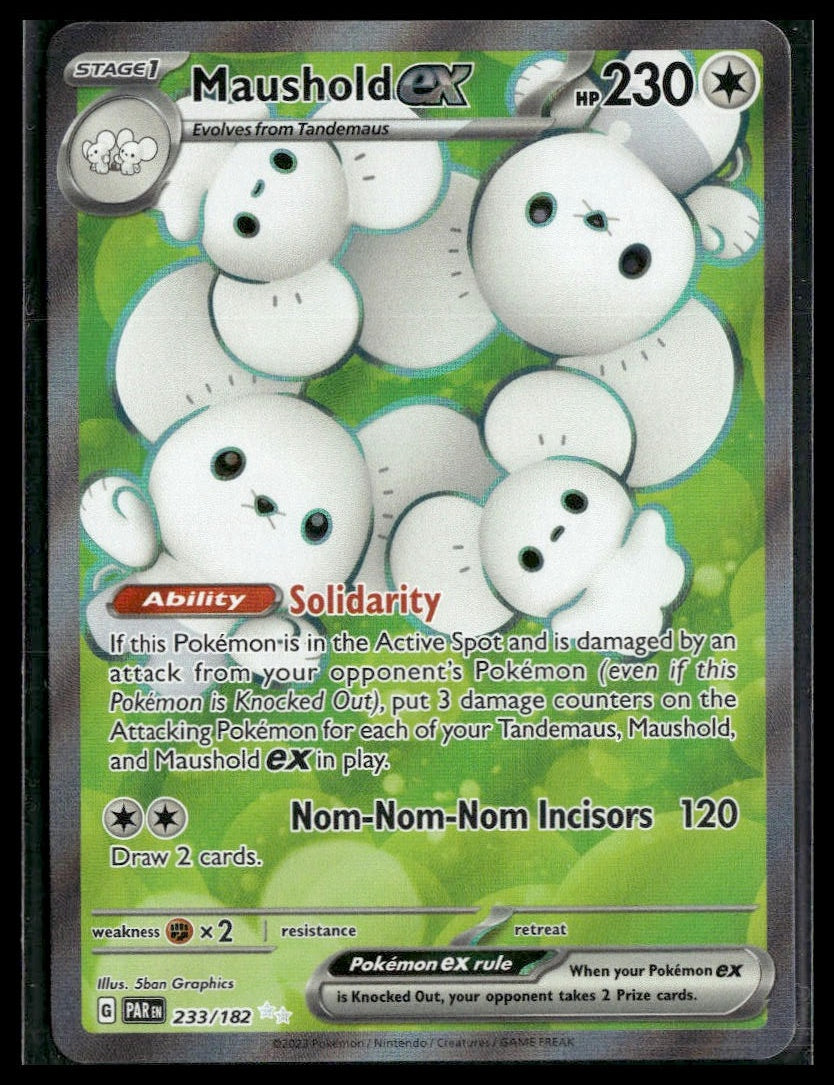 Maushold ex #233/182 Paradox Rift NM