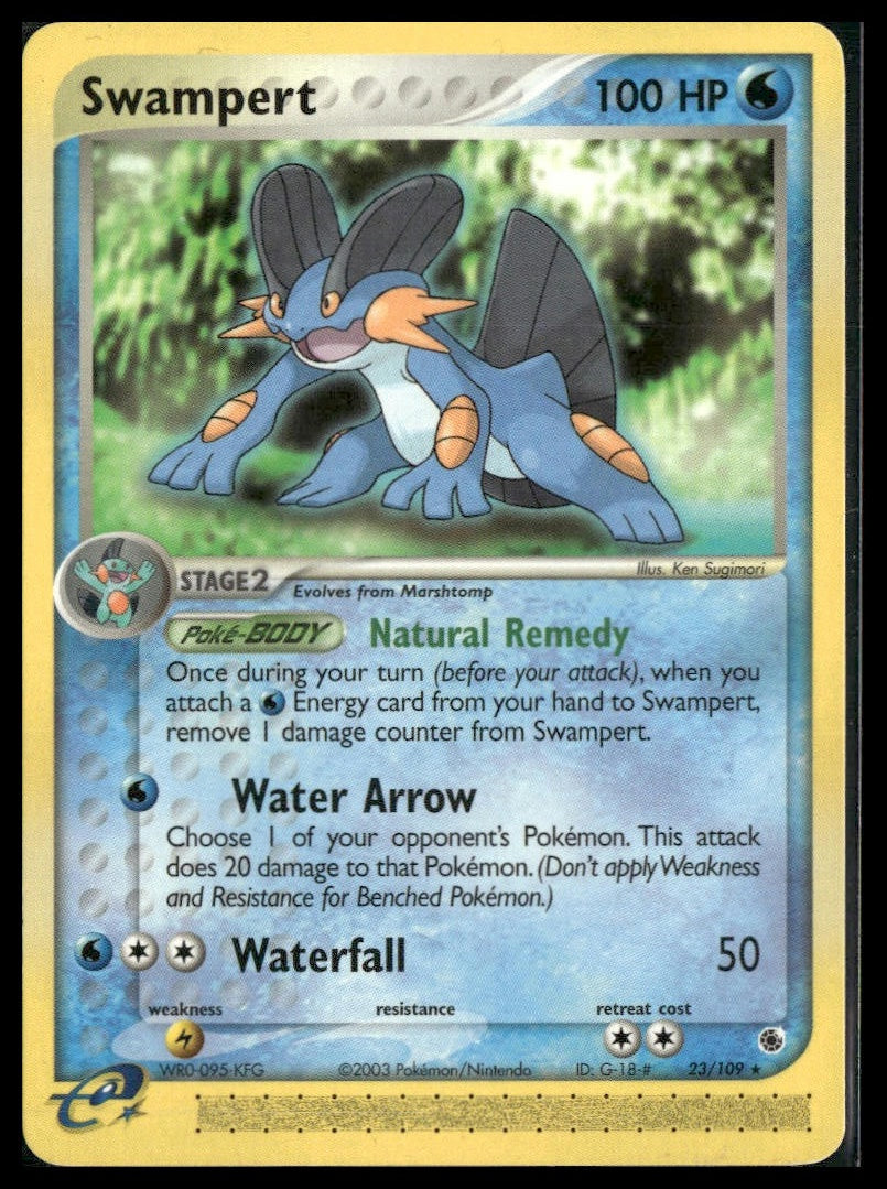 Swampert #23/109 Ruby and Sapphire VLP