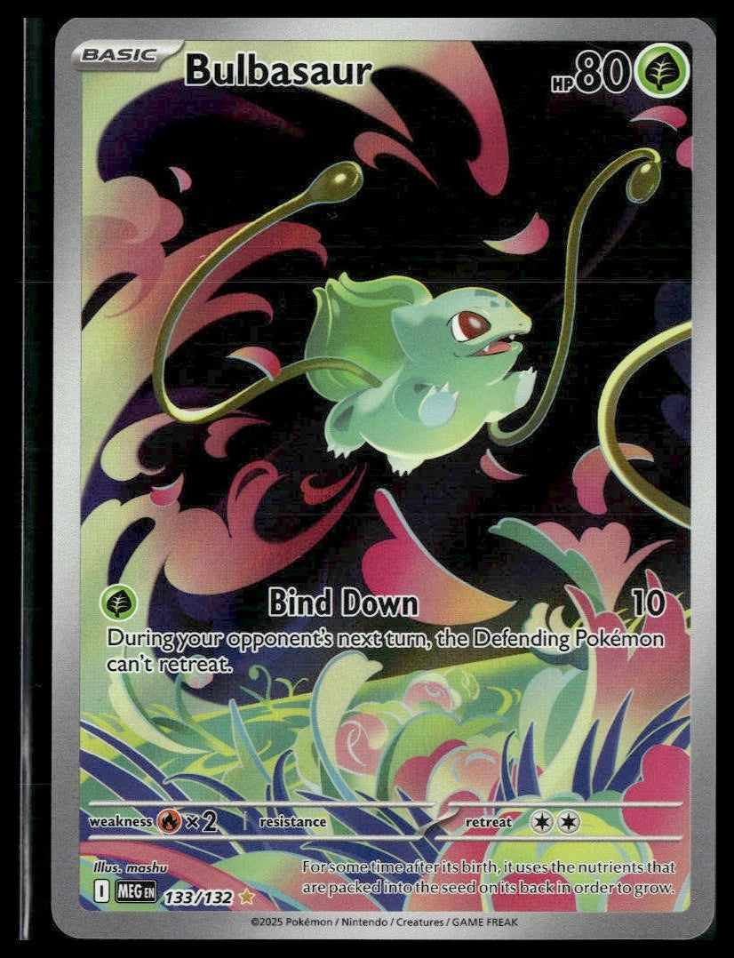 Bulbasaur #133/132 Mega Evolution NM