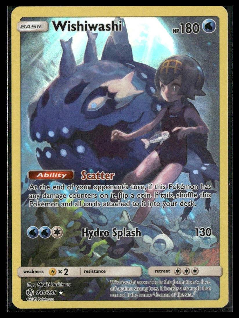 Wishiwashi (Secret) #240/236 SM - Cosmic Eclipse LP