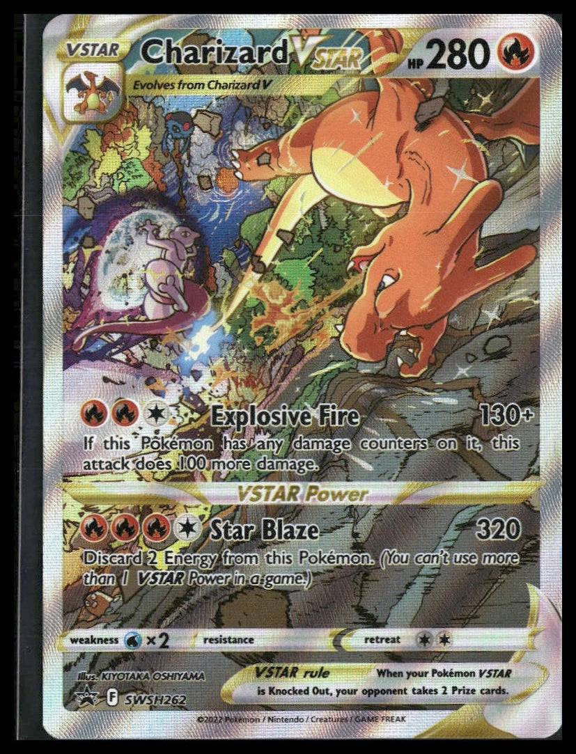 Charizard VSTAR #SWSH262 Sword & Shield UPC Promo NM