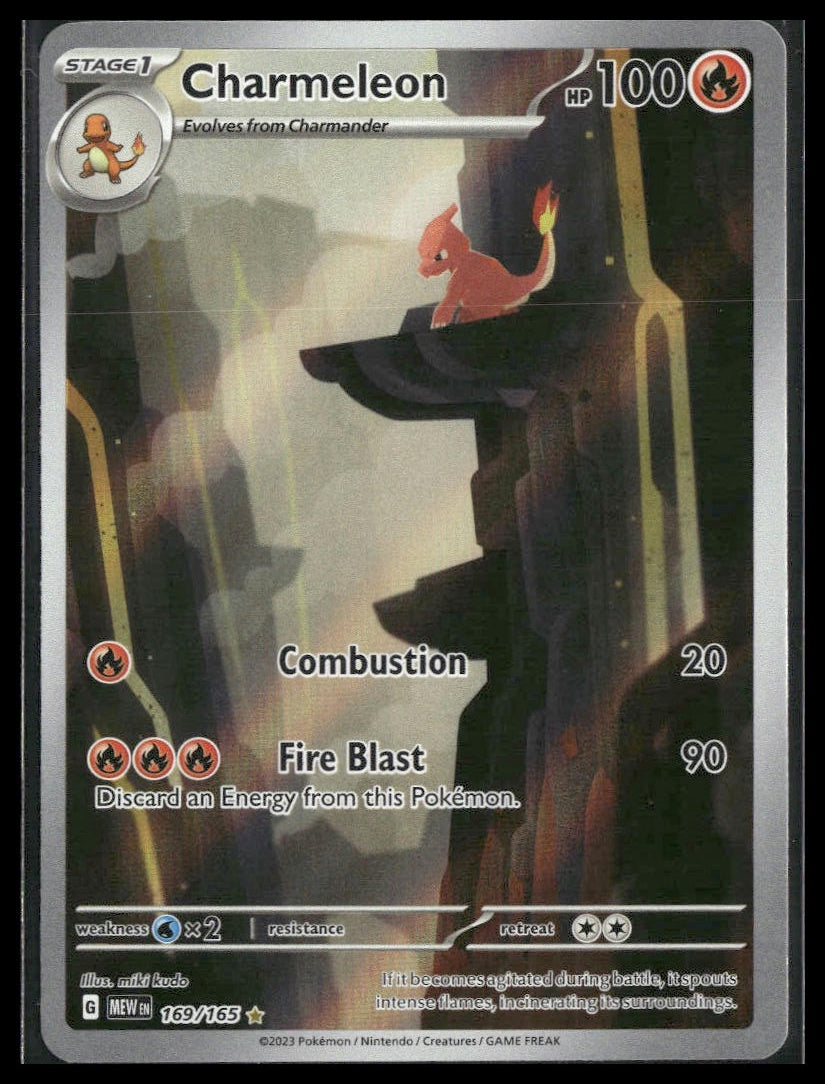 Charmeleon #169/165 Scarlet & Violet 151 NM