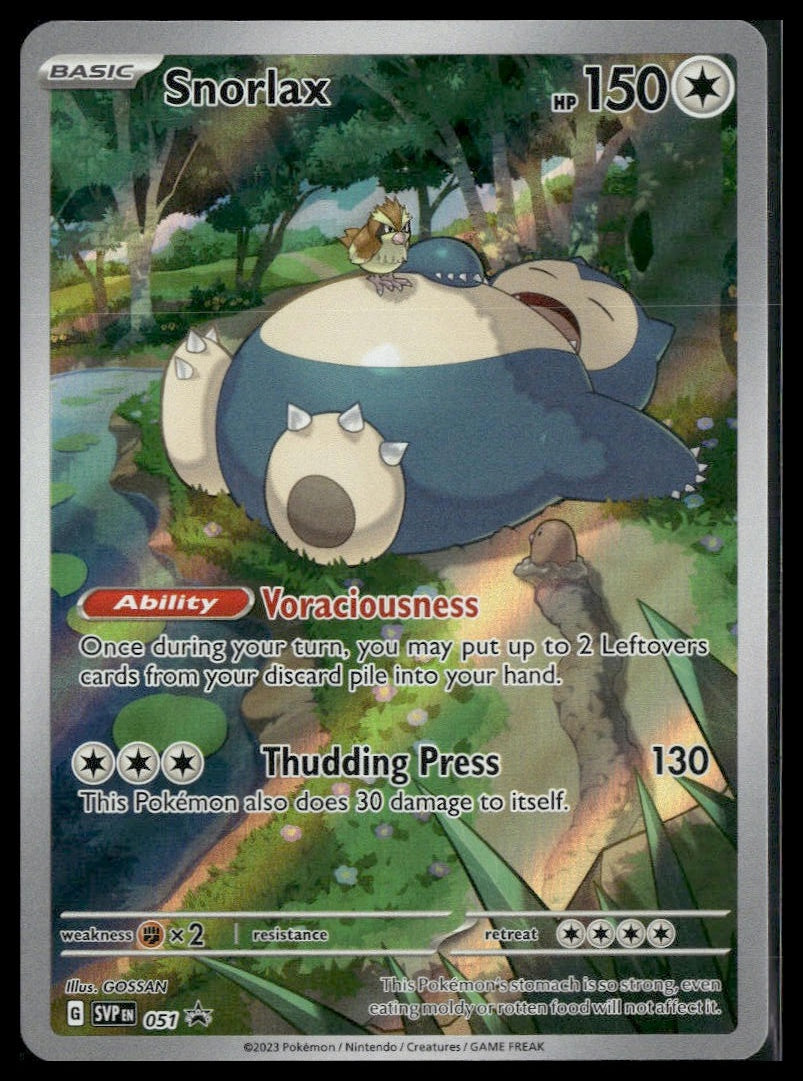 Snorlax #051 151 ETB Promo LP