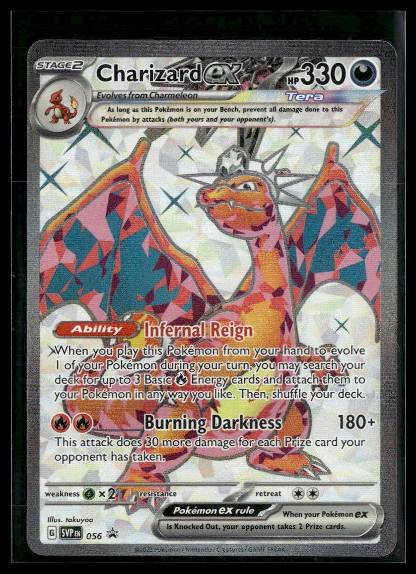 Charizard ex #056 Scarlet & Violet Promo Cards NM