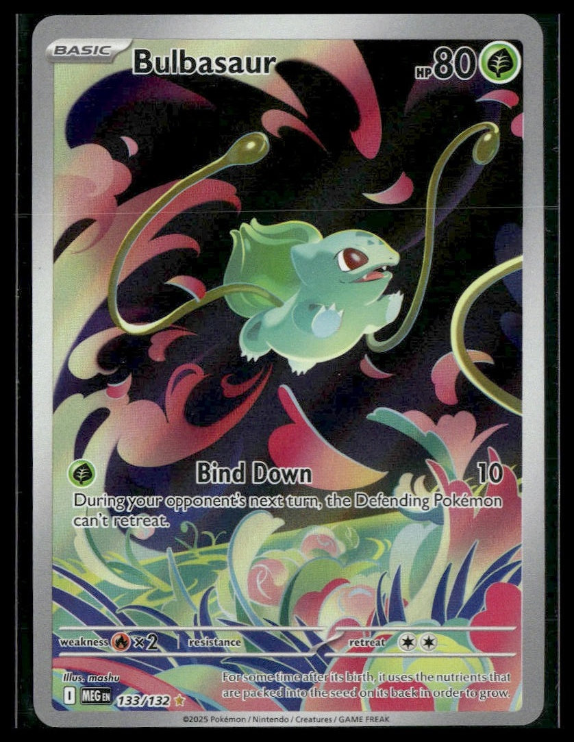 Bulbasaur #133/132 Mega Evolution NM