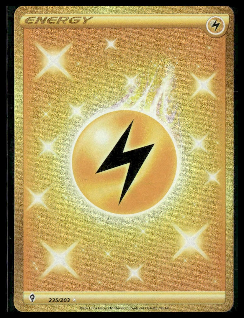 Lightning Energy (Secret) #235/203 Evolving Skies NM