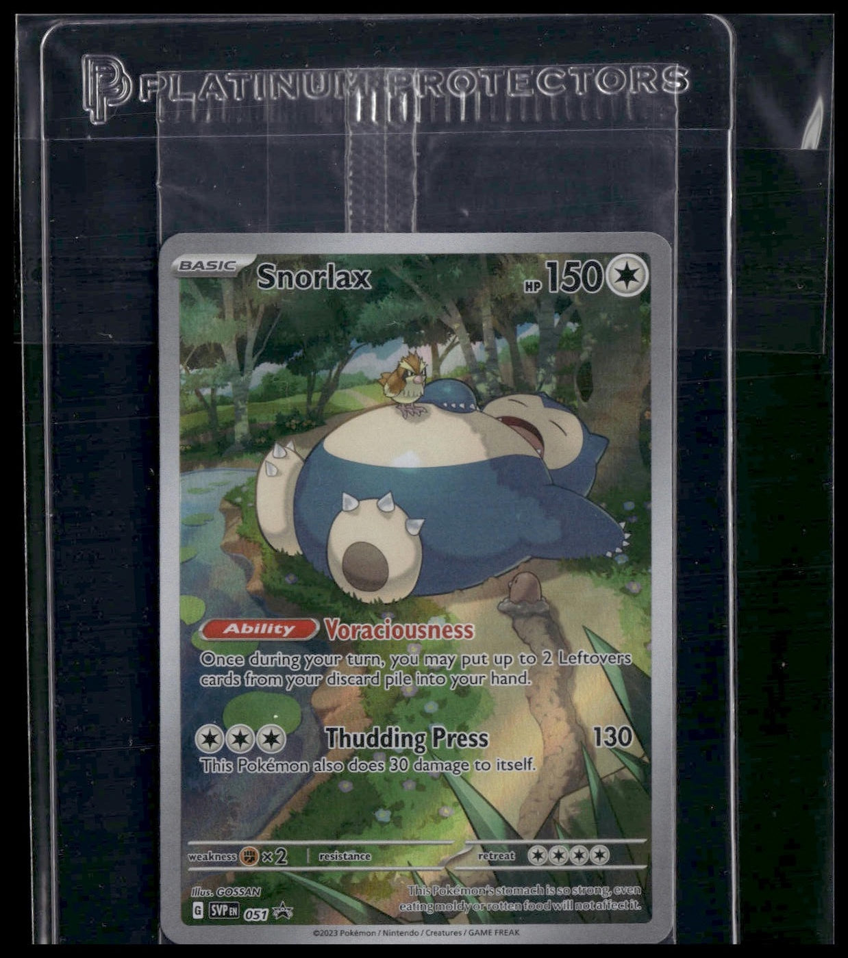 Snorlax #051 SEALED 151 ETB Promo NM