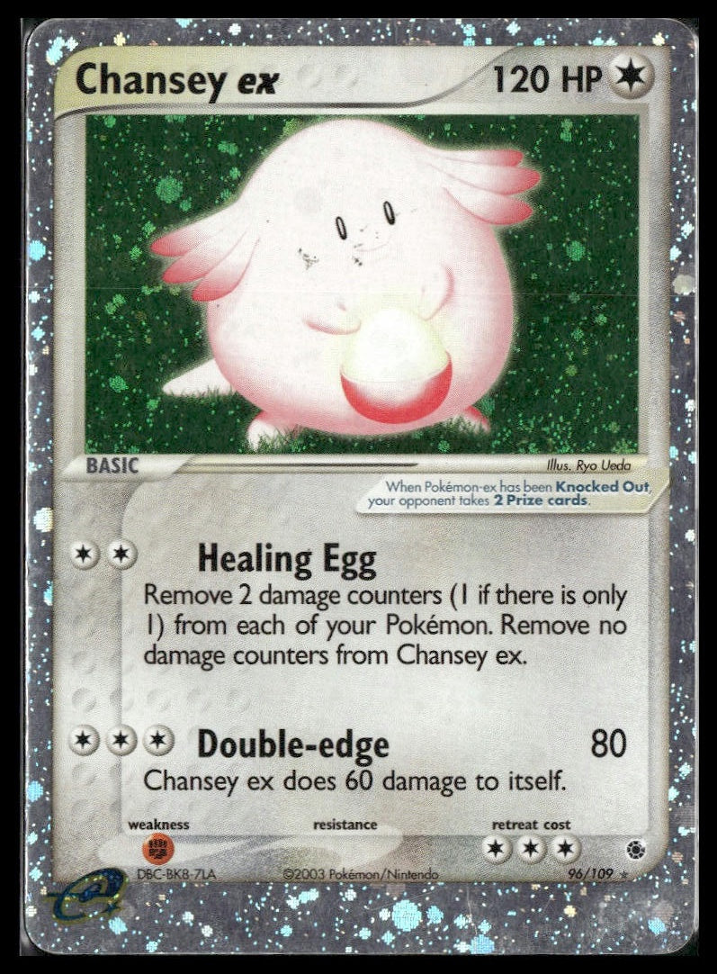 Chansey ex #96/109 Ruby and Sapphire HP