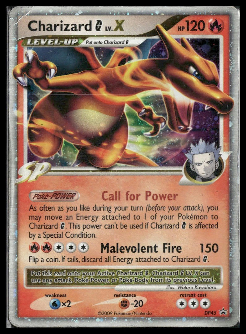 Charizard G LV.X #DP45 Diamond and Pearl Promos HP