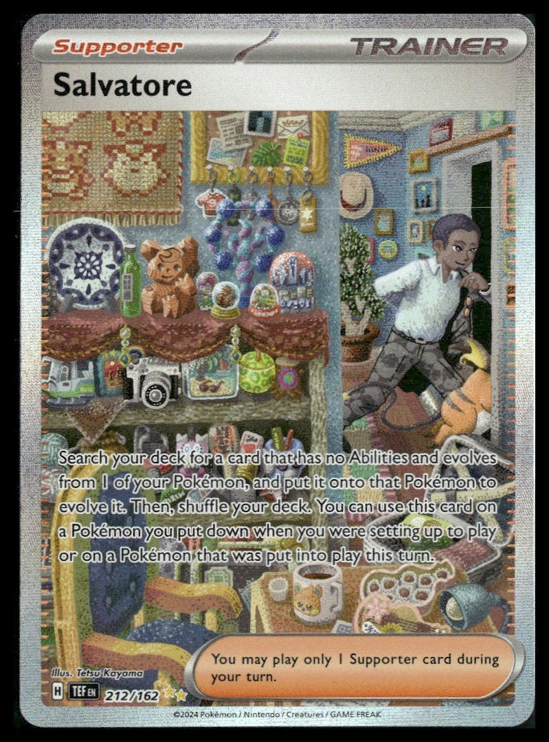 Salvatore #212/162 Temporal Forces NM