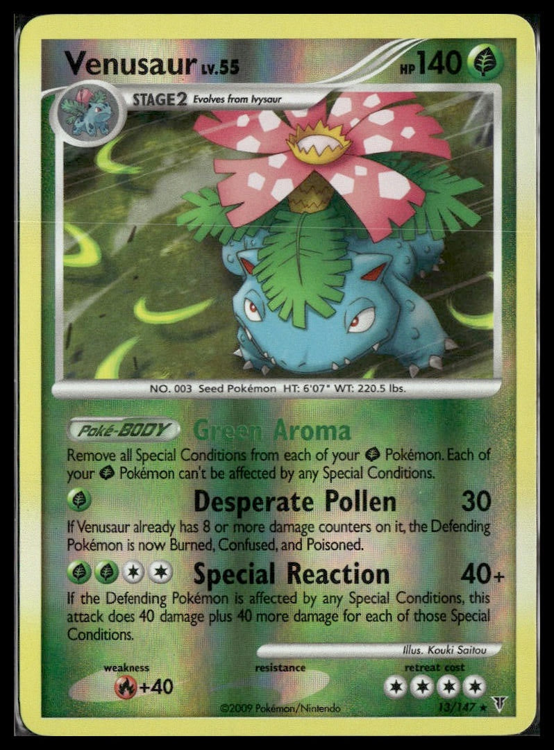 Venusaur #13 Reverse Holo Supreme Victors LP