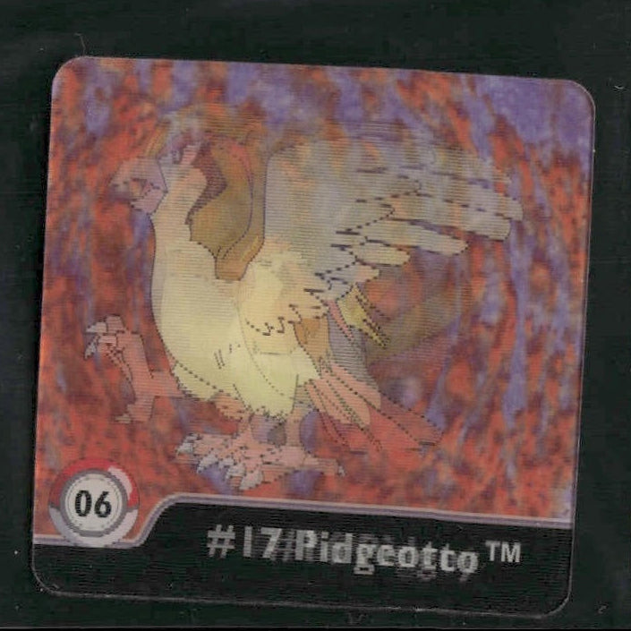Pidgey / Pidgeotto / Pidgeot #6 Action Flipz Series One NM
