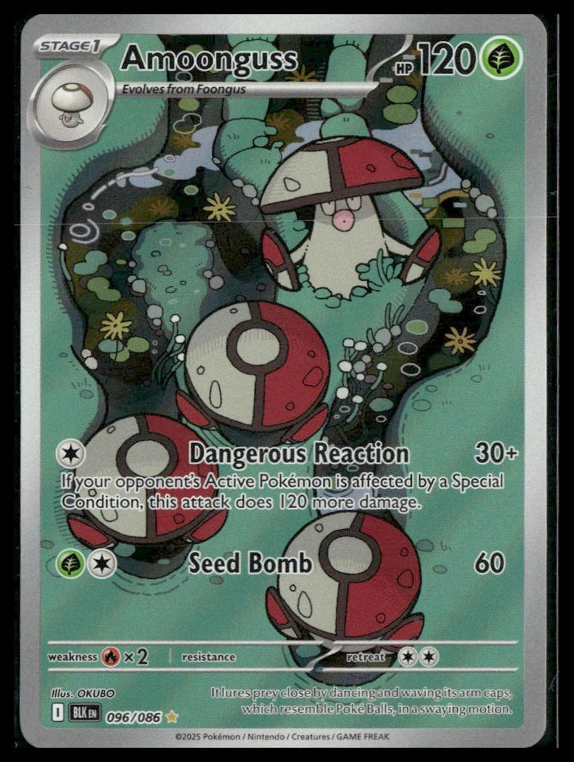 Amoonguss #096/086 Black Bolt NM